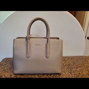 FURLA Tessa leather tote
